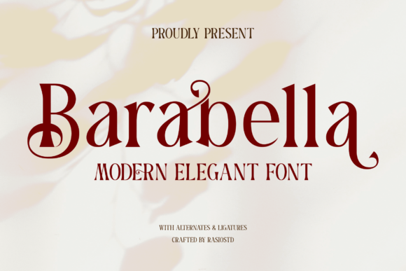 Barabella Font: Timeless Elegance for Editorial Design