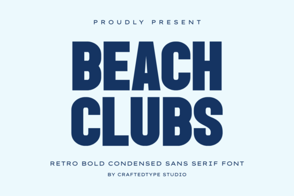 Beach Clubs Font Review