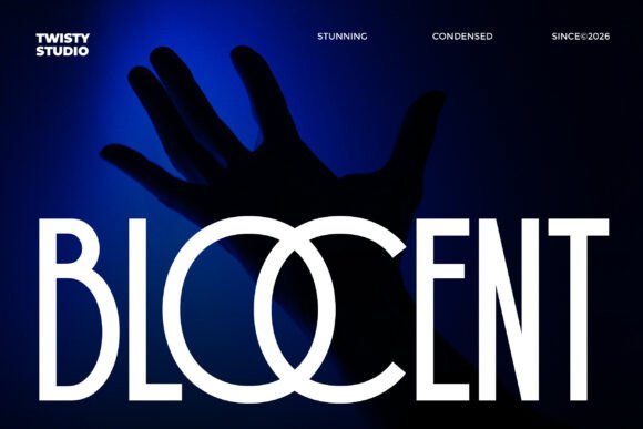 Blocent Font for Creative Makers