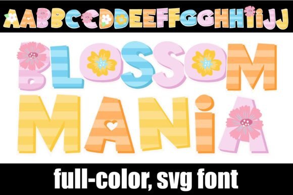 Blossom Mania Font Review
