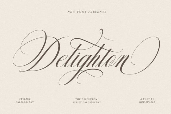 Delighton Script Font
