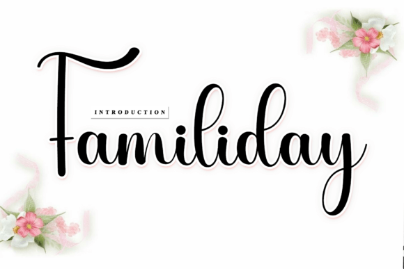 Familiday Font for Business Branding