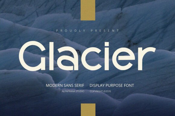 Glacier Font for Professional Branding