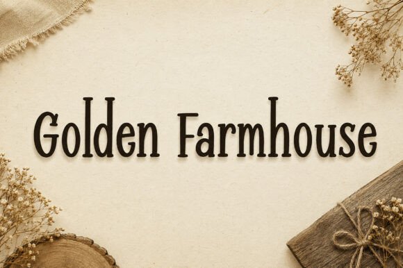 Golden Farmhouse Font Review