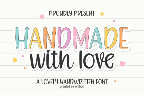 Handmade with Love Font