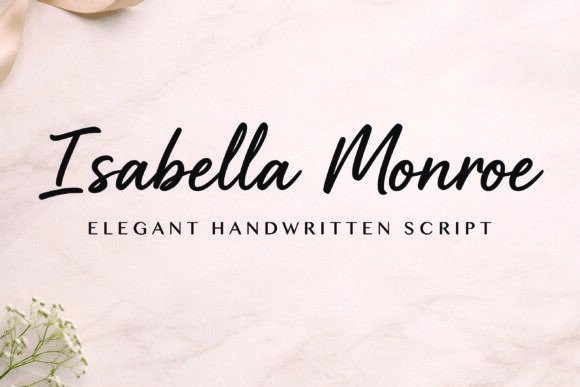 Isabella Monroe Font for Business