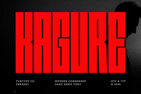 Kagure: A Bold Sans Serif for Editorial Impact