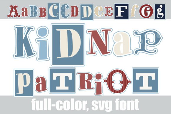 Kidnap Patriot Font for Bold Campaigns