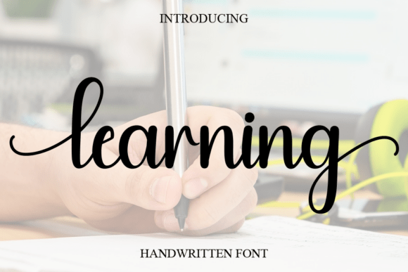 Learning Font for Creative Projects
