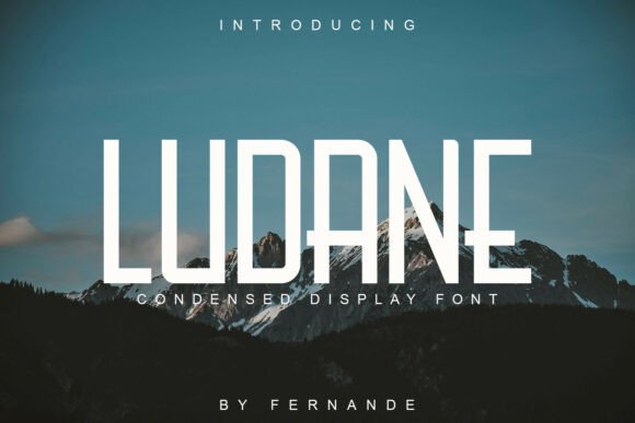 Ludane Font: Modern Display Type