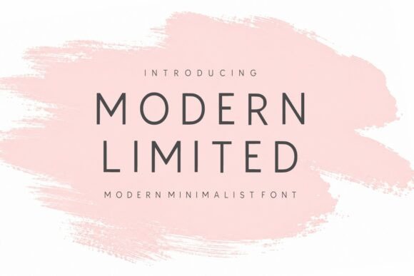 Modern Limited Font for Professional Branding