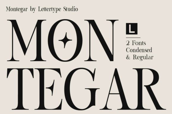 Montegar: A Luxurious Serif Font for Business Branding