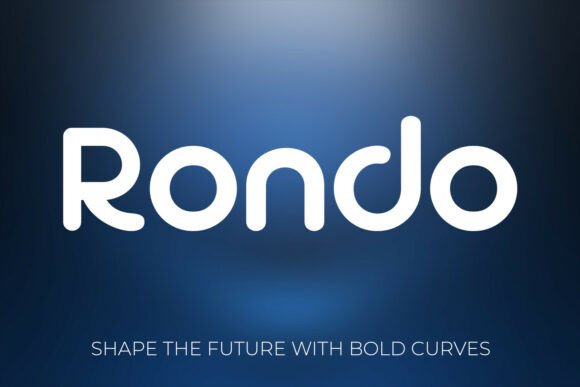 Rondo Font for Creative Projects