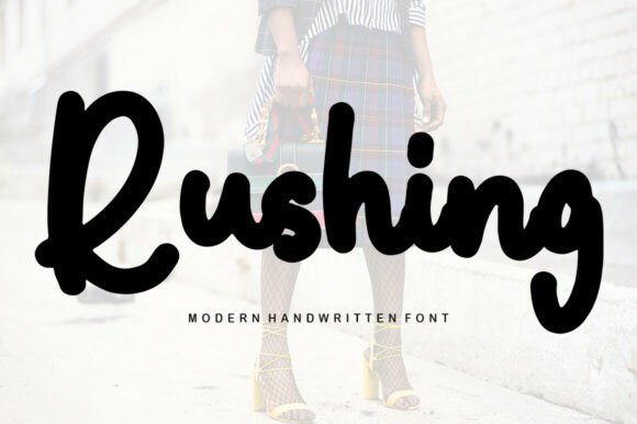 Rushing Font for Eye-Catching Campaigns