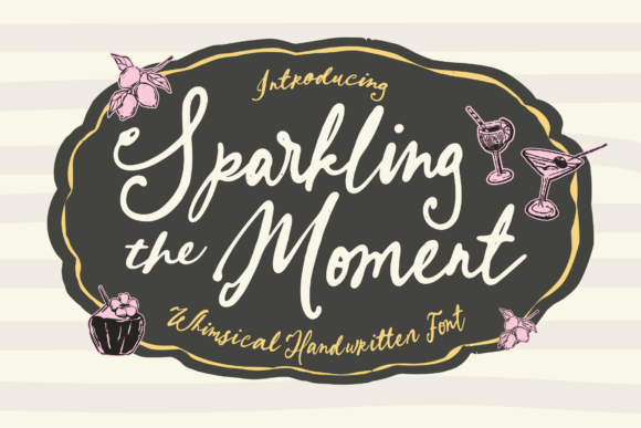 Sparkling Moment Font for Web Design