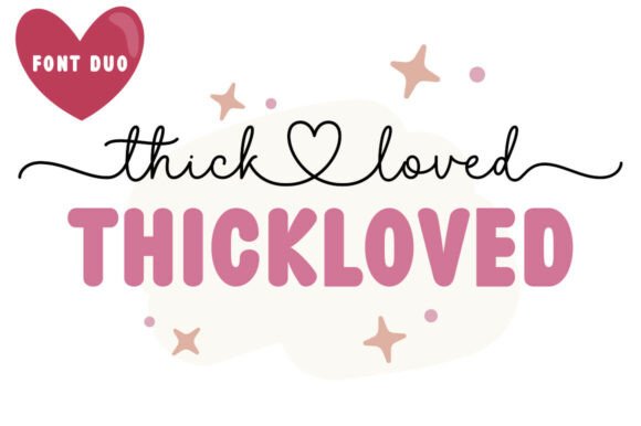 Thickloved Duo Font