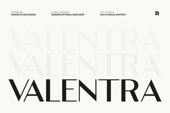 Valentra: A Font for Polished Branding