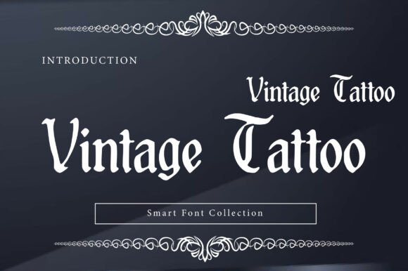 Vintage Tattoo Font